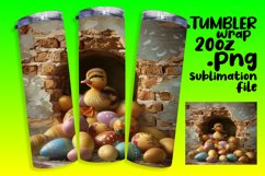Easter Bunny Tumbler Wrap Product Image 1
