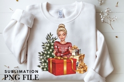Christmas motivational women png design for T-shirts Product Image 3