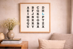 Cross stitch alphabet pattern digital file, embroidery temp Product Image 6