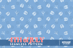 USA 4th of July Hoofs and Hen Prints Seamless Pattern Bundle Product Image 6