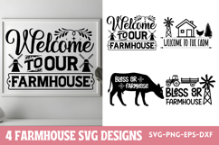 Farmhouse SVG Designs Product Image 1
