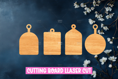 35 Wooden Cutting Board Shapes for Laser Cut Product Image 8