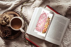 Gothic Magical Stained Glass Bookmark, Mystical Cathedral Product Image 6