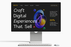 Orbigon - Geomtric Corporate Sans Serif FOnt Product Image 6
