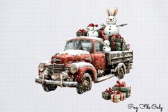 White Rustic Christmas Clipart PNG Product Image 1