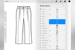 100 Procreate Pants Stamp Brushes Product Image 6