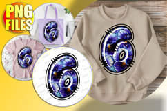 6 Doodle Letter Valentine Loving Bright Style! Product Image 1