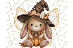 Halloween Fairy Animal Clipart PNG, Cute Spooky Creatures Product Image 2