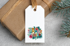Colorful Tropical Summer Vibes PNG, Sublimation Design Product Image 6