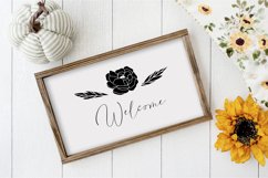 Peony SVG bundle, Trendy Botanical SVG elements, Florals svg Product Image 8