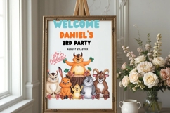 Baby Shower Welcome Sign Template 102 Product Image 5