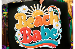 Faux Yarn sticker Summer PNG, Beach Vibes Png Product Image 3