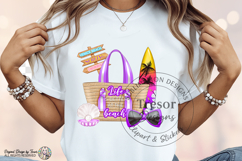 Purple Life Is Better At The Beach Design - Summer Coastal A Product Image 8