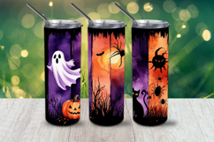 Witchy Halloween Tumbler Wraps 13 PNG Designs Product Image 3