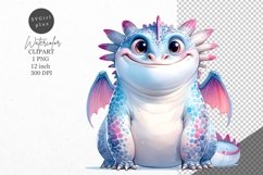 Dragon clipart, Fantasy clipart, Nursery clipart Product Image 1