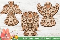 Christmas Decor Laser Cut Megabundle | Glowforge | SVG Product Image 2