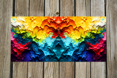 Abstract multicolors | 4 Mug Sublimation designs P2 Product Image 2