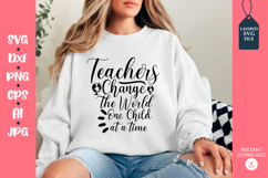 Teacher Svg Design, Teacher Quote Svg, Teacher Svg Product Image 1