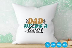 Father's day retro SVG Design Product Image 6
