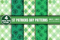 St Patricks Day Green Shamrock Bundle PNG Product Image 7
