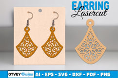 Mandala Earring Lasercut BUNDLES Product Image 10