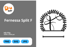 Fernessa Split Monogram Product Image 1