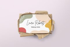 Terracotta Small Business Card Template Product Image 4