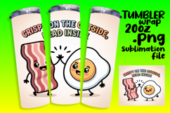 Unique 20oz Tumbler Gift Design , Kawaii Food Product Image 1