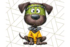 Halloween Animals in Costumes Clipart PNG, Cute Pets Art Product Image 2