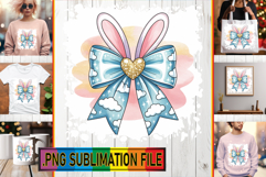 FUN PNG Designs for TSHIRTS, Easter Bow Product Image 1