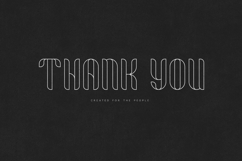 Fika Outline Font Art Deco Display Typeface Product Image 6