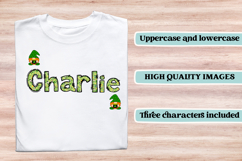 St patrick alphabet png clipart, st patrick letters doodle Product Image 6