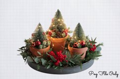Christmas Tree Arrangement Decoration Clipart PNG Product Image 1