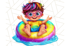Bright Summer PNG Clipart, Printable Beach Graphics Product Image 2