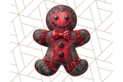 Gothic Christmas Clipart Dark Holiday PNG, Dark Christmas Product Image 2