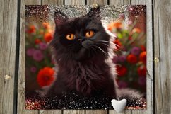 Cute Cats | skinny tumbler Sublimation design bundle, JPG Product Image 6