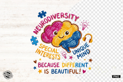 Crayon Drawing Autisme PNG - Autisme Clipart Product Image 1