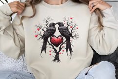 Gothic Valentines Day Clipart PNG Product Image 1