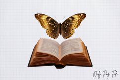 Books Halloween Clipart Bundle PNG Product Image 7