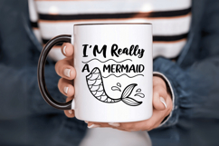 I&#039;m really a mermaid SVG Design, Mermaid SVG Design Product Image 6