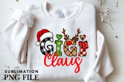 Gigi claus png design for T-shirts Product Image 3