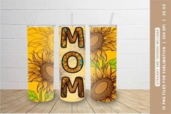 Sunflower Tumbler Wrap, Sunflower Skinny Tumbler Sublimation