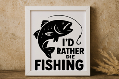 Fishing Quotes SVG Product Image 1