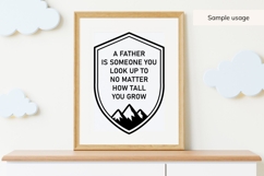 Father’s Day SVG Bundle | Dad PNG DXF Files Product Image 6