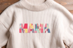 Vol. 29 Patchwork Fabric Mama - PNG Product Image 6