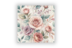 Shabby Chic Roses Seamless Pattern Bundle, Vintage Rose Product Image 6