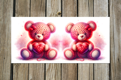 Valentine teddy bear | mug sublimation design PLUS2 Product Image 2