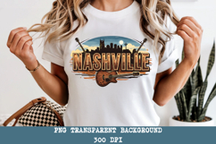 Nashville Tennessee PNG, Music City Skyline Sublimation Product Image 3