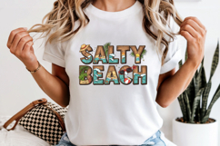 Salty Beach Summer PNG, Retro Ocean Sublimation Design Product Image 6
