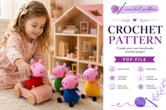 Pig Amigurumi Crochet Pattern PDF Product Image 3